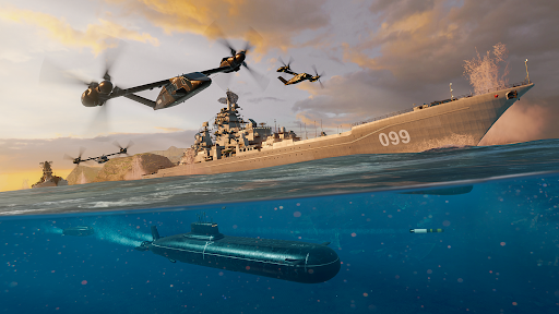 Modern Warships: Naval Battles ekran görüntüsü