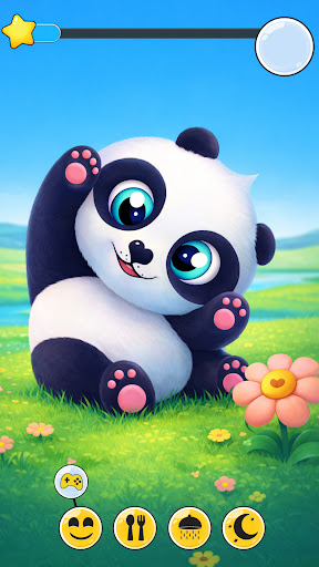 Pu - Panda hayvan oyunları ekran görüntüsü