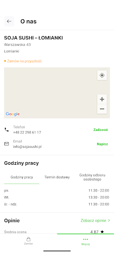 Soja Sushi ekran görüntüsü