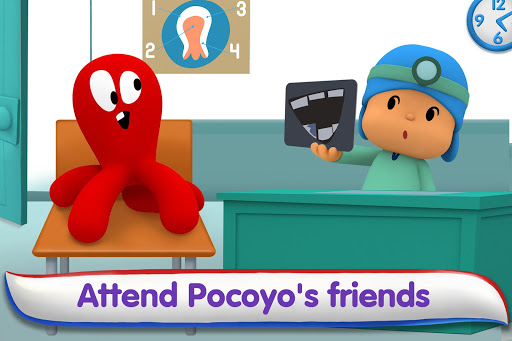 Pocoyo Dentist Care: Doktoru ekran görüntüsü