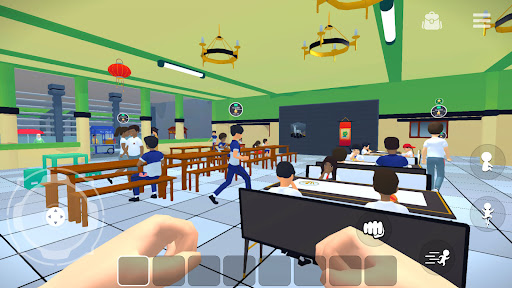 School Cafeteria Simulator ekran görüntüsü