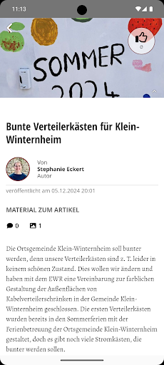 Klein-Winternheim ekran görüntüsü