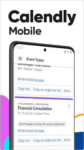 Calendly Mobile ekran görüntüsü