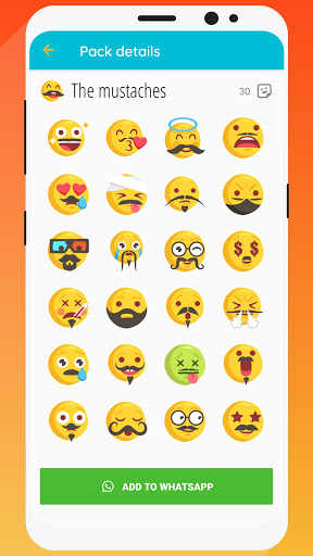 WeSmile Smileys (WASticker) ekran görüntüsü