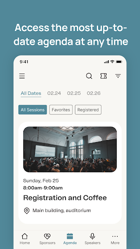 Instructure Events ekran görüntüsü