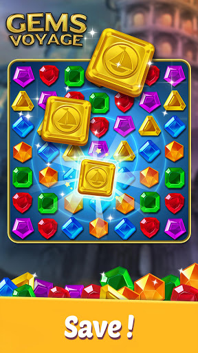 Gems Voyage - Match 3 & Blast ekran görüntüsü