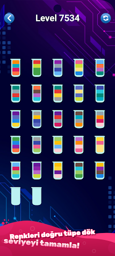 Water Sort - Color Puzzle Game ekran görüntüsü