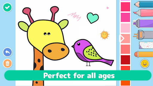 Coloring and drawing for kids ekran görüntüsü