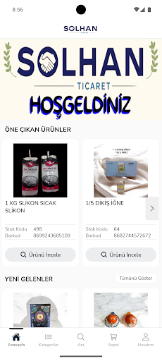 Solhan Ticaret ekran görüntüsü
