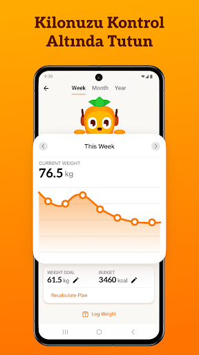 CalApp: Yapay Zeka Kalori ekran görüntüsü