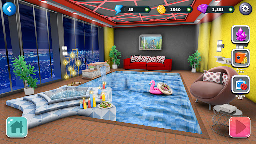 Home Design Makeover 3D Game ekran görüntüsü