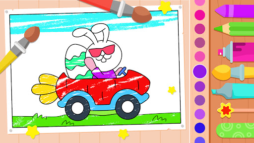 Toddler Coloring Book for kids ekran görüntüsü