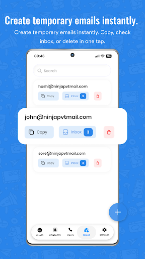 Ninja Private Messenger ekran görüntüsü