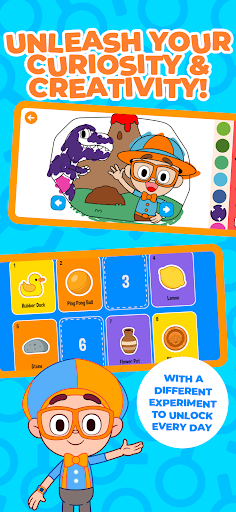 Blippi's Curiosity Club ekran görüntüsü