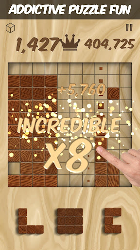 Woodblox Puzzle Wooden Blocks ekran görüntüsü