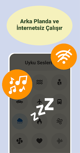 Bebek uyku için sesler ekran görüntüsü