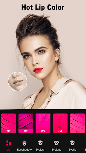Beauty Makeup Photo Editor ekran görüntüsü