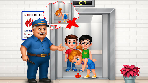 Lift Safety Learning Games ekran görüntüsü
