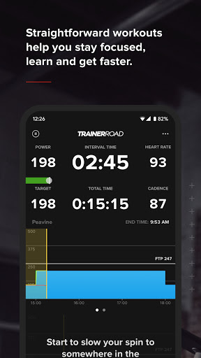 TrainerRoad ekran görüntüsü