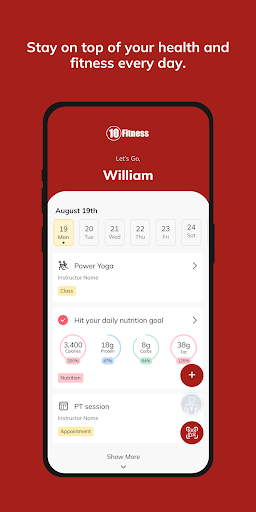 10 Fitness Gym ekran görüntüsü