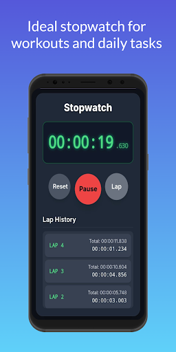 Stopwatch ekran görüntüsü
