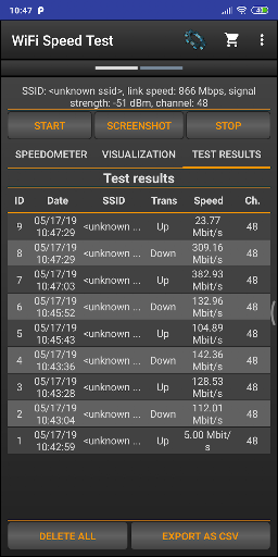 WiFi Speed Test Pro ekran görüntüsü