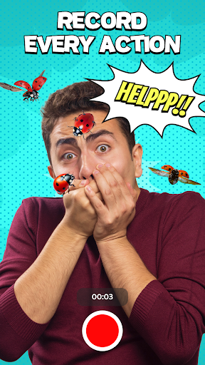 Bugzz: Insect Prank Filters ekran görüntüsü