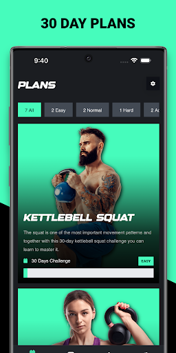 Kettlebell Training App ekran görüntüsü