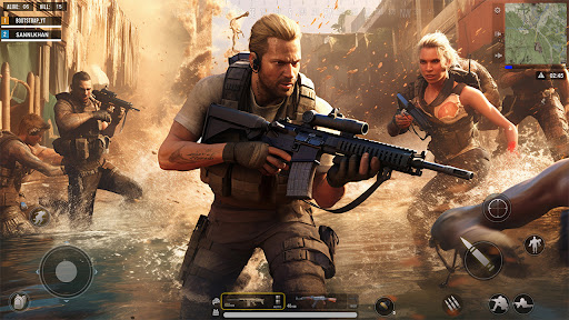 Battlestrike komando oyunu ekran görüntüsü