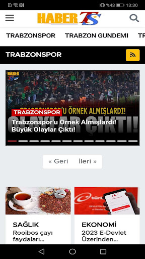 HaberTS ekran görüntüsü