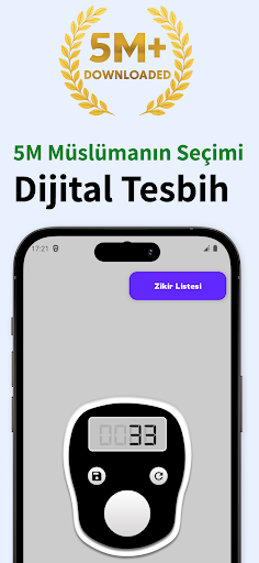 Zikirmatik Dijital Tesbihmatik ekran görüntüsü