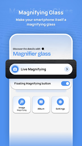 Mobile Magnify & FlashLight ekran görüntüsü