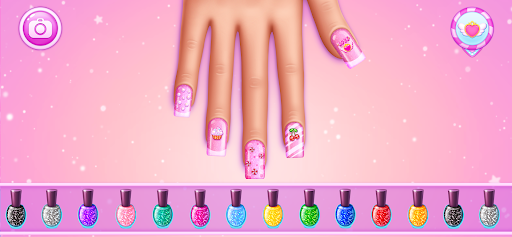 Nail Salon Games For Kids ekran görüntüsü