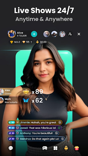 KissLive: Video Chat, Flirt ekran görüntüsü