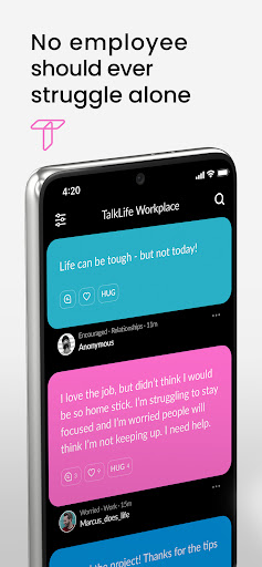 TalkLife Workplace ekran görüntüsü