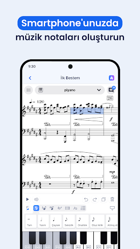 Flat: Müzik Nota & Tab Editörü ekran görüntüsü