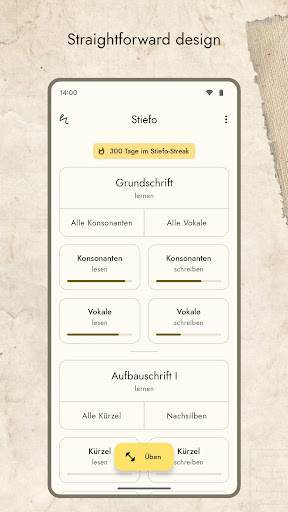Stiefo: Learn German Shorthand ekran görüntüsü
