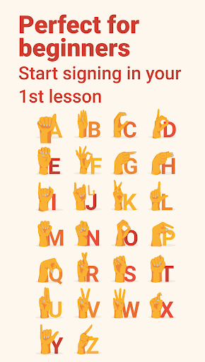 Lingvano: Sign Language - ASL ekran görüntüsü