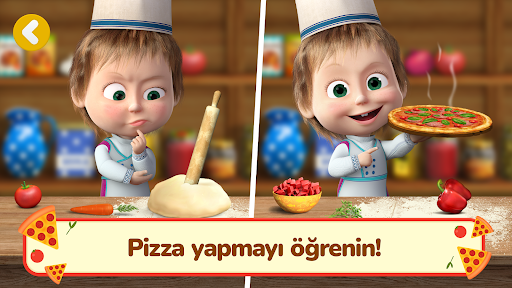 Maşa ile Koca Ayı: Yemek Oyunu ekran görüntüsü