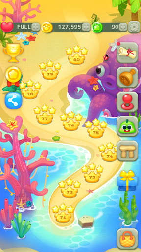 Bubble pop shooter dinosaur ekran görüntüsü