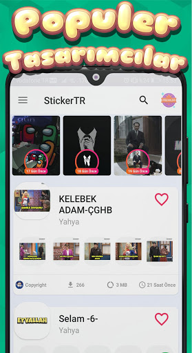 Sticker TR - Arşiv ve Maker ekran görüntüsü