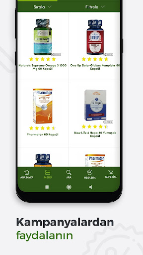 Vitaminler.com ekran görüntüsü