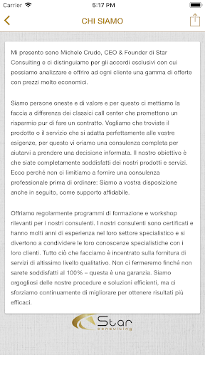 Star Consulting ekran görüntüsü