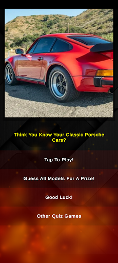 Classic Porsche Models Quiz ekran görüntüsü