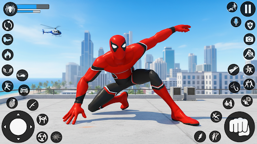 Spider Rope Hero: Town Rescue ekran görüntüsü