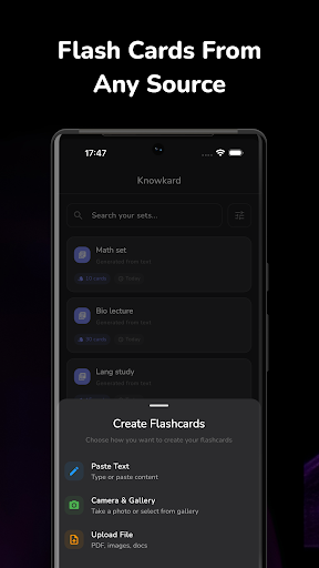 Knowkard: Flash Cards Learning ekran görüntüsü