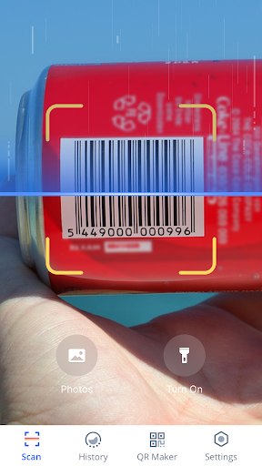 Barcode Scanner QR Code Reader ekran görüntüsü