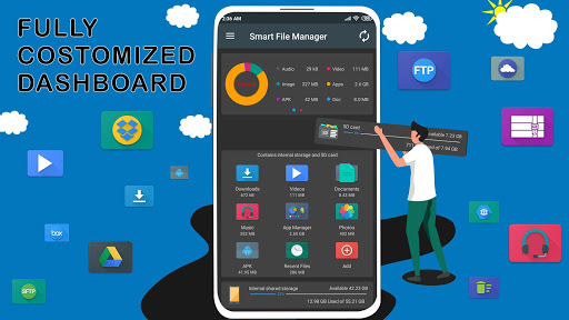 File Manager by Lufick ekran görüntüsü