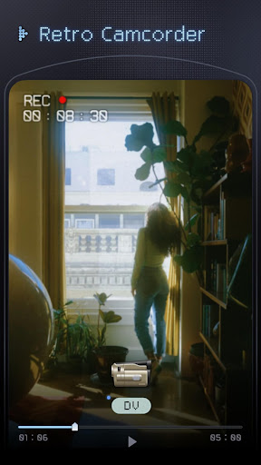 OldReel - Vintage Camcorder ekran görüntüsü