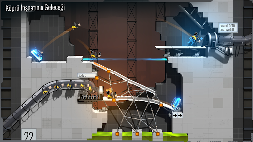 Bridge Constructor Portal ekran görüntüsü